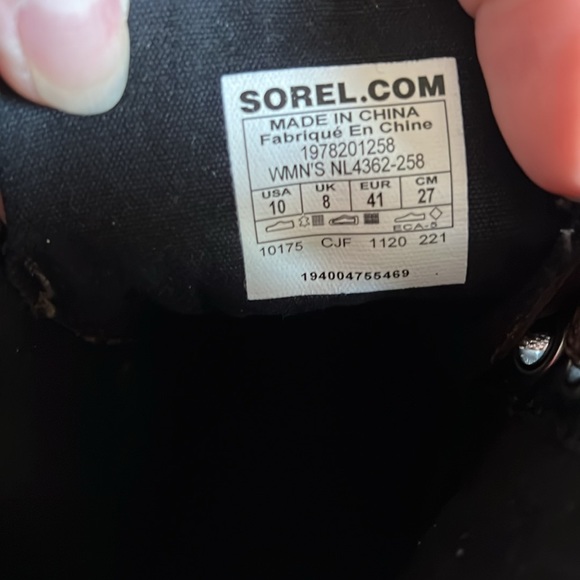 EUC Sorel Wedge Koan of Arctic boots, Sz 10 - Picture 6 of 8